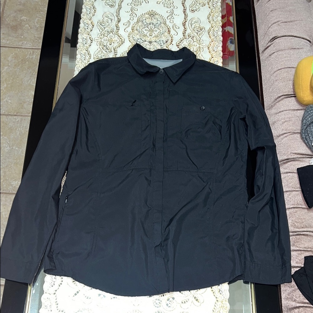 Royal Robbins black button down shirt